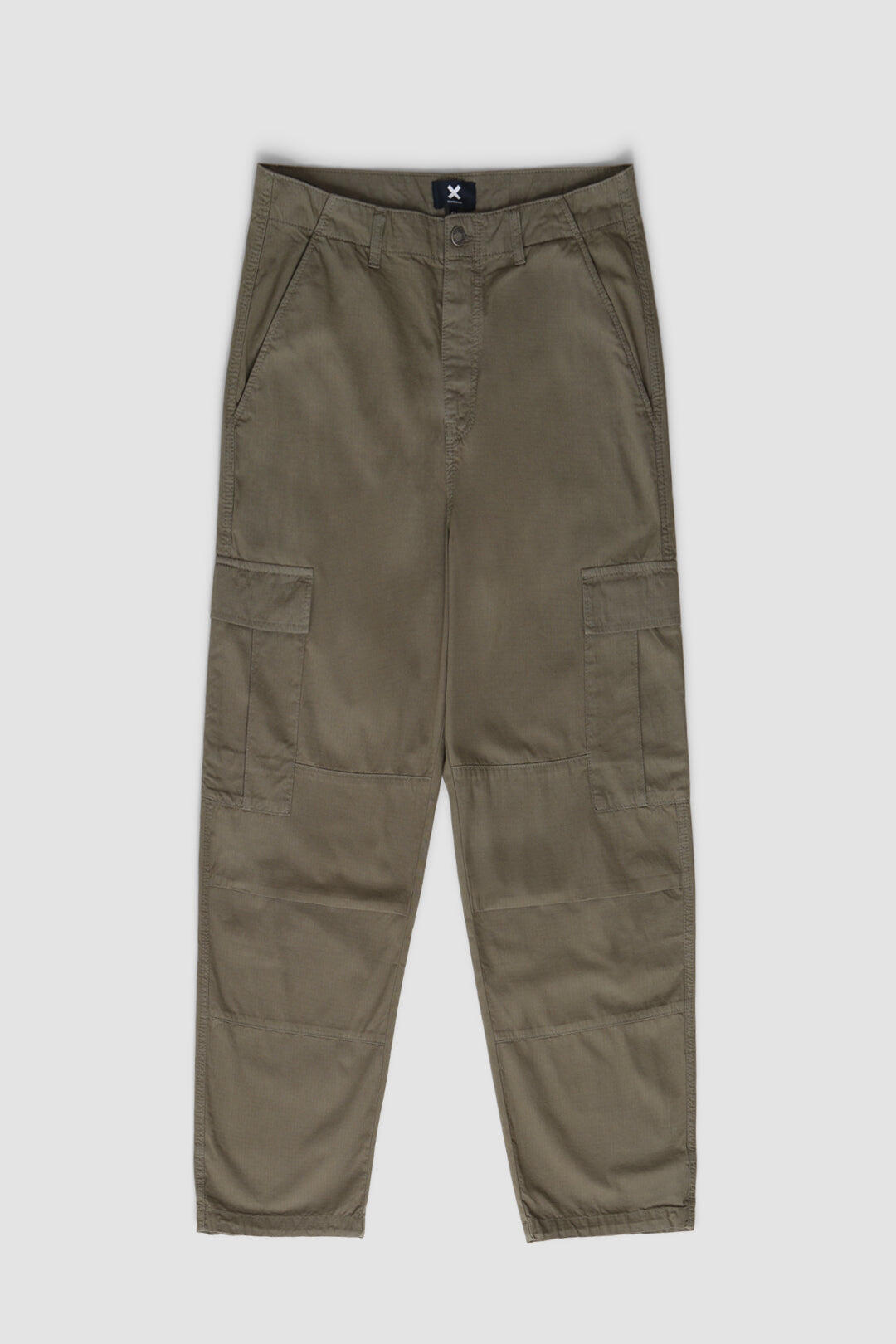 Pantalón Blue Banana Cargo Ripstop Olive Green de 100% Algodón 4/4