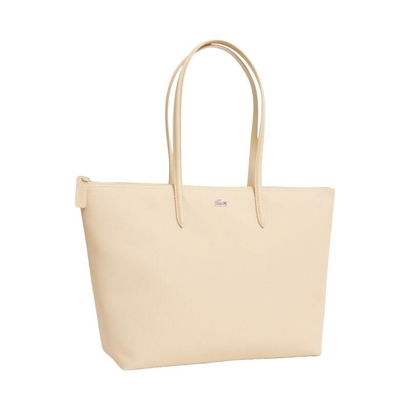 Bolso Tote Beige Lacoste  L.12.12 Concept Millet Elegante y con Estilo 3/5