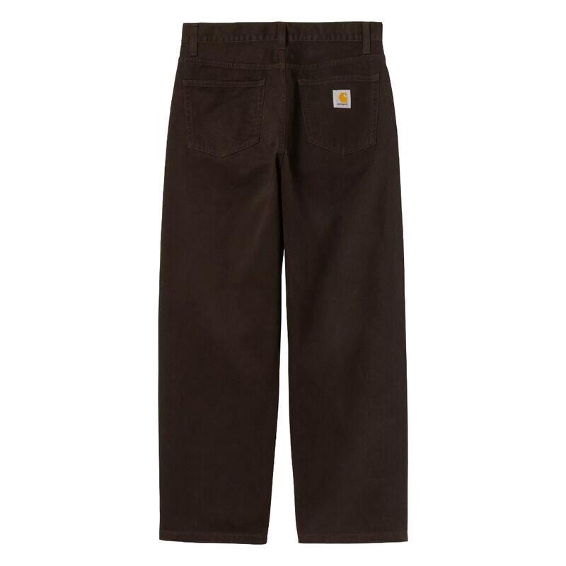 Pantalón Marrón Carhartt Landon Pant Tobacco Rinsed de Corte Holgado y Cónico 2/5