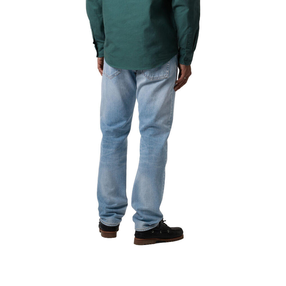 Pantalón Azul Carhartt Klondike Pant Blue Light Used Wash de Corte Regular 4/5