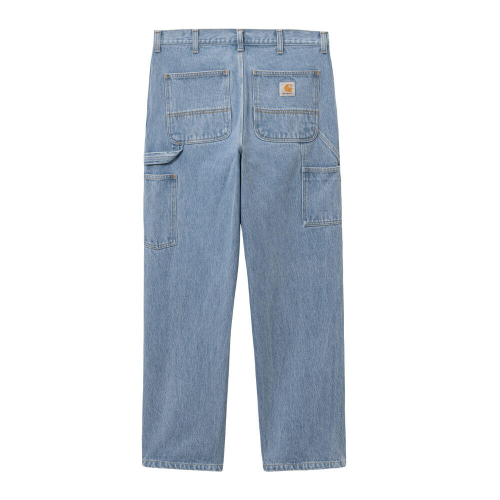 Pantalones Carhartt Azules Single Knee Pant Blue Stone Bleached 2/5