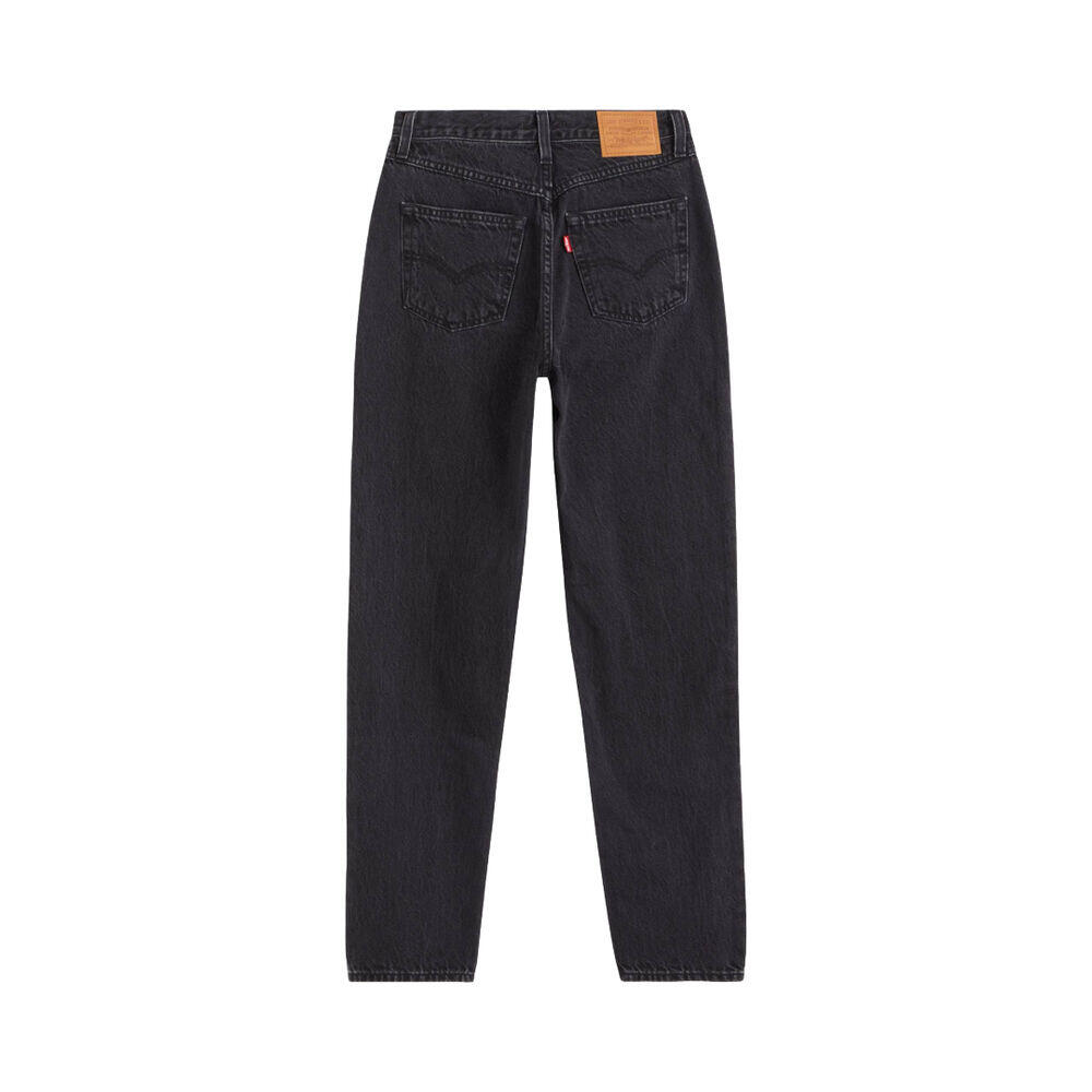 Pantalones Negros Levis  Jean Mom De Los 80 Stonewash de Corte Relajado 2/5
