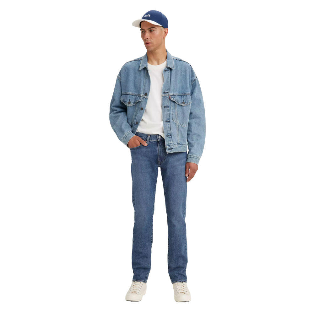Pantalón Vaquero Levis 511 Dark Indigo Worn In Cómodo y Versátil 3/5