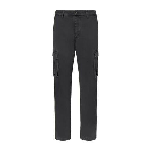 Pantalones Cargo Grises Ecoalf Marne Asphalt de Tiro Medio y Corte Regular 5/5