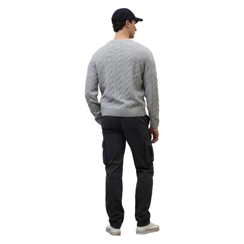 Pantalones Cargo Grises Ecoalf Marne Asphalt de Tiro Medio y Corte Regular 4/5