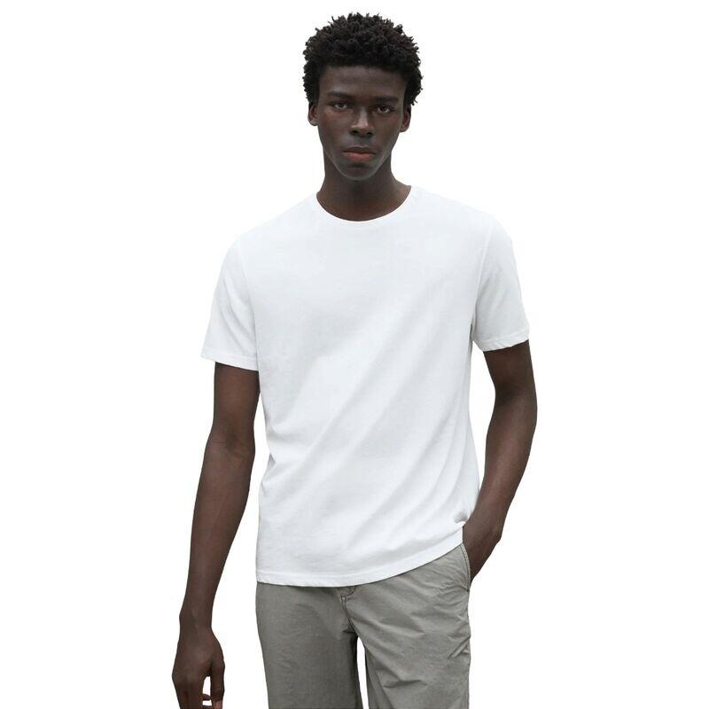 Camiseta Blanca Ecoalf Act Back Man White de Ajuste Regular 2/4