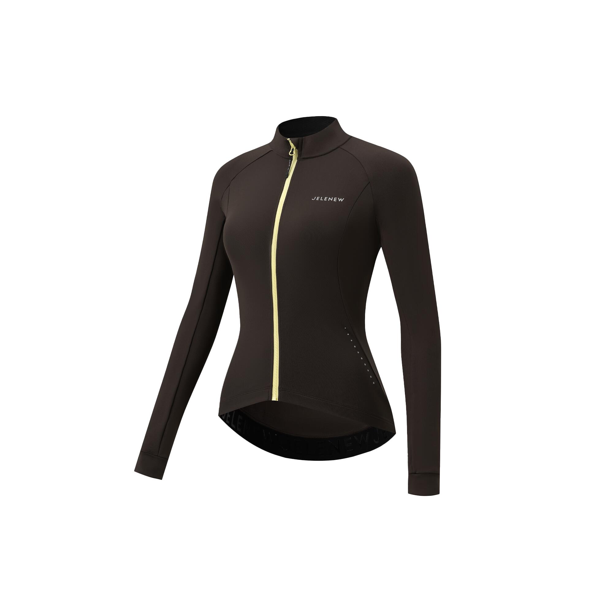 Staande Kraag Lange Mouwen Jersey 3/7