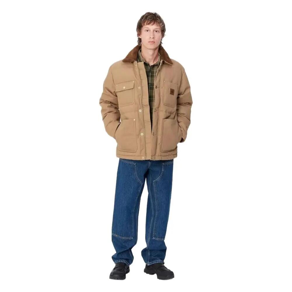 Cazadora Marrón Carhartt Rayley Jacket Peanut 3/5