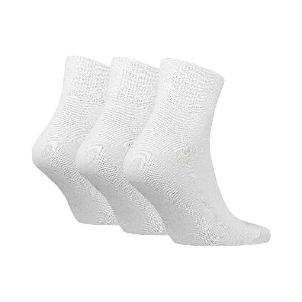 Pack 3 Calcetines Levis de Media Altura Blancos de Algodón con el Logo Batwing 2/5