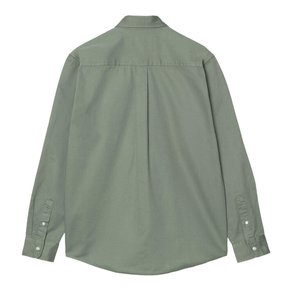 Camisa Verde Carhartt Madison Park White con Botones de Contraste 2/4