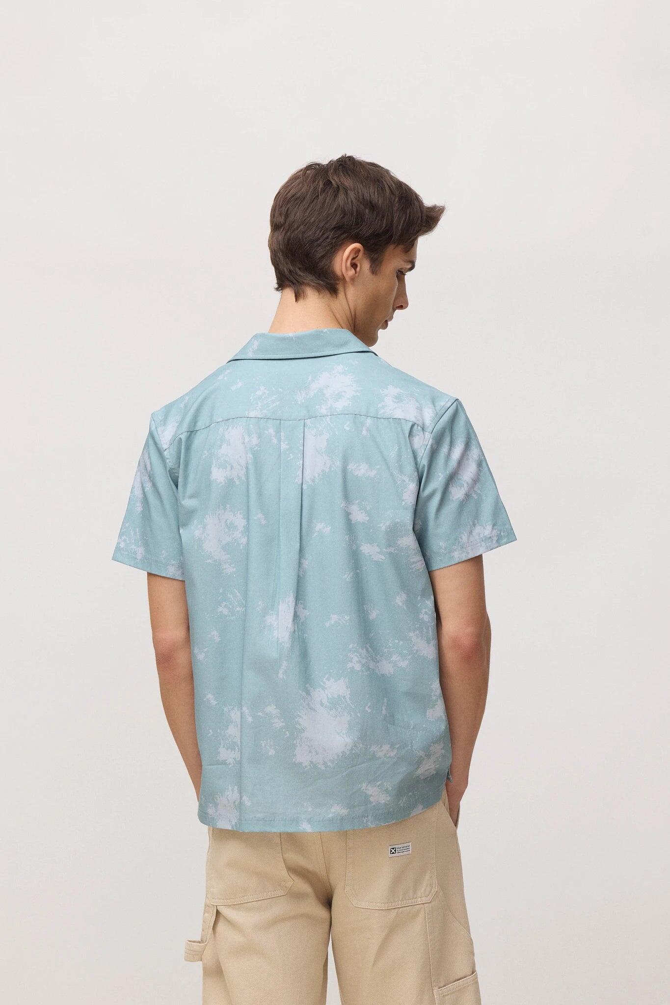 Camisa Manga Corta Fade Mist 100% Algodón 2/5