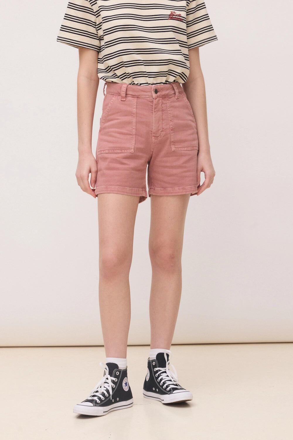 Pantalón Corto Mujer Luna Sienna de 100% Algodón 3/4