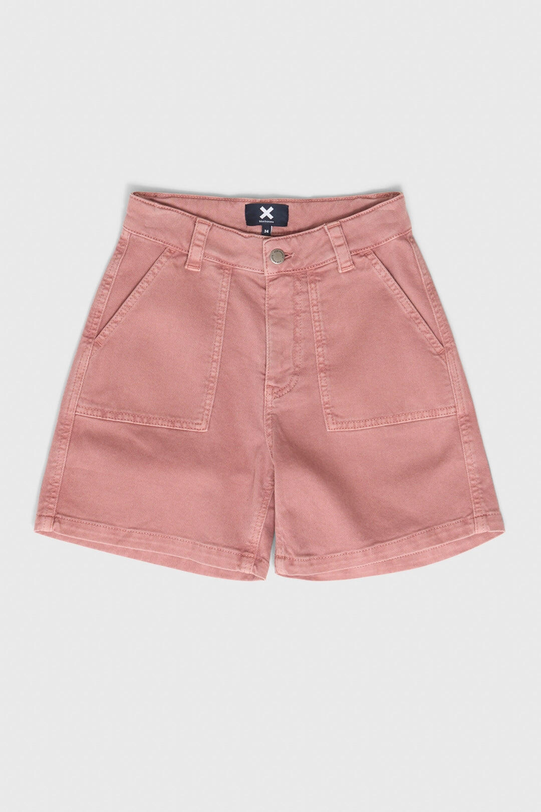 Pantalón Corto Mujer Luna Sienna de 100% Algodón 4/4
