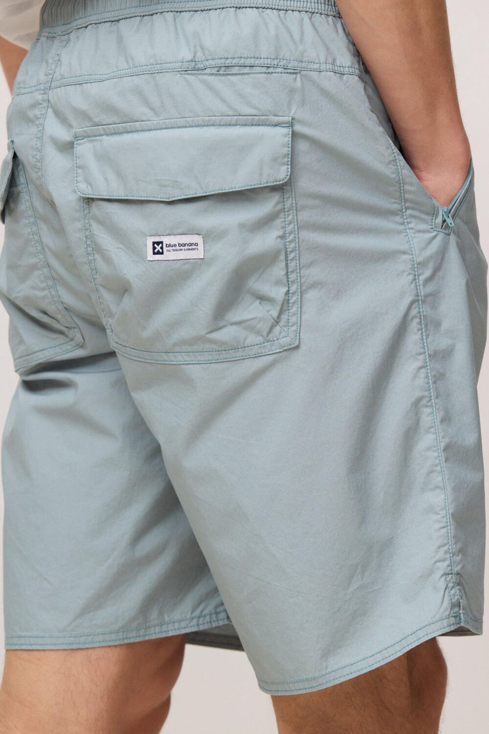 Pantalón Corto Tide Mist de 100% Algodón 4/4