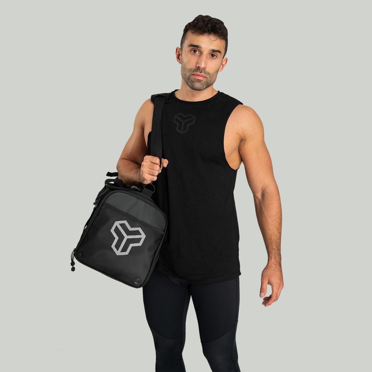 Uomo canotta traspirante nera Essential Cut-Off 5/7