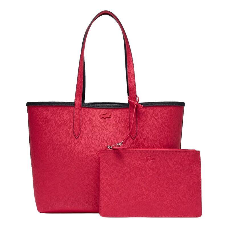 Bolso Tote Azul Lacoste Anna Reversible con Estuche Abimes Petunia 3/5