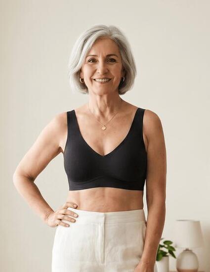 Soutien-gorge sans coutures avec rembourrage amovible | Sans armatures