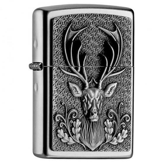 Zippo Feuerzeug Hirschkopf