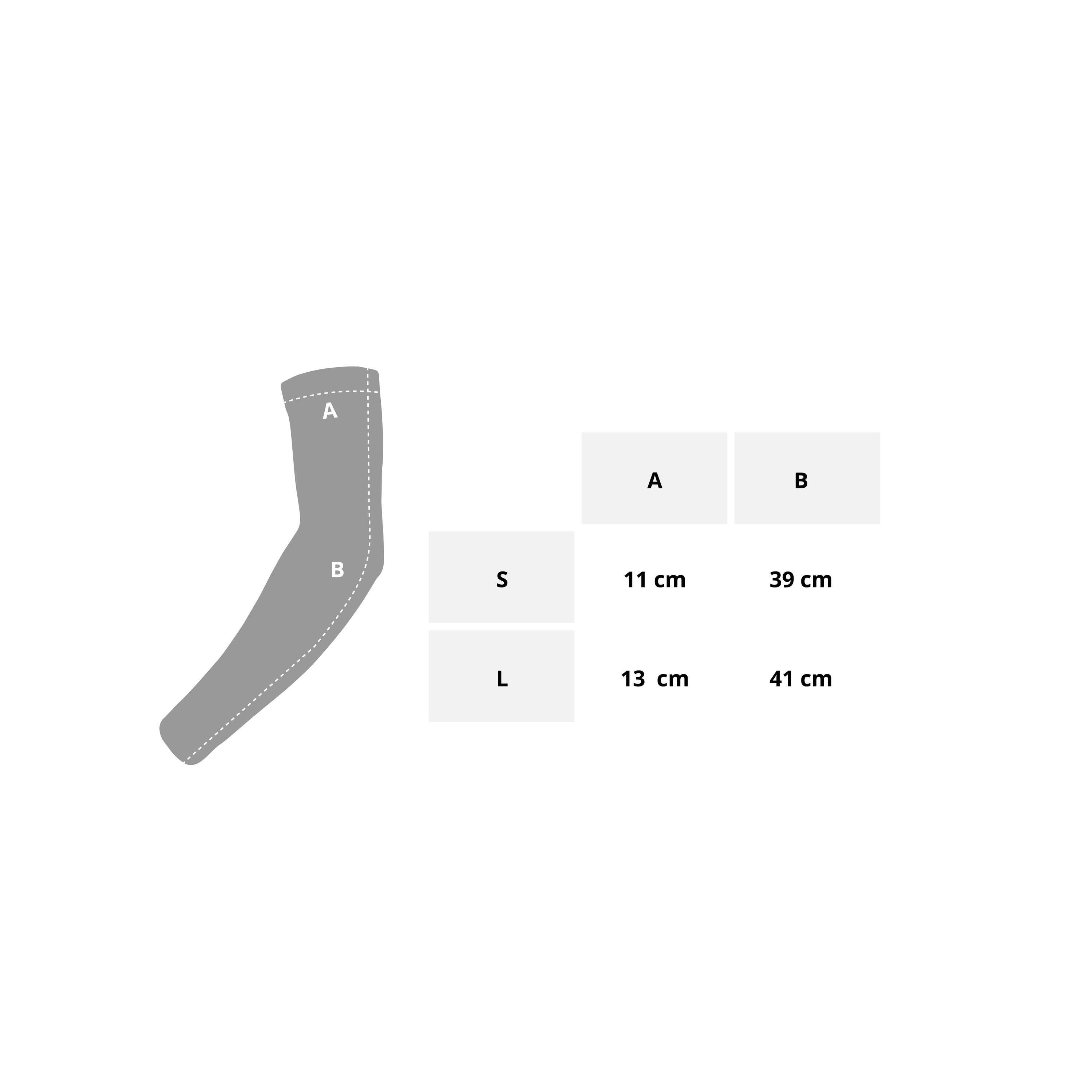 ARM WARMERS BLACK - Manguito negro 4/4
