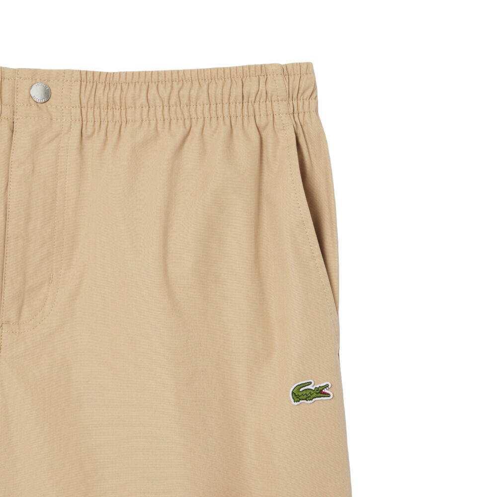 Pantalón Corto Marrón Lacoste Viennois De Corte Holgado De Popelín 4/5
