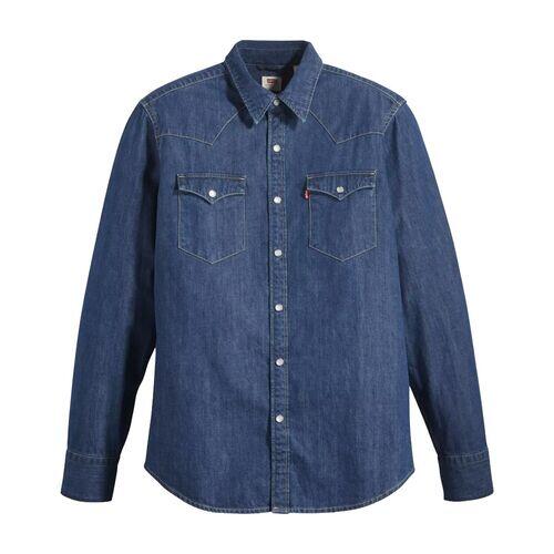 Camisa Vaquera Levis Western Barstow Lower Haight Azul de Corte Regular 5/5