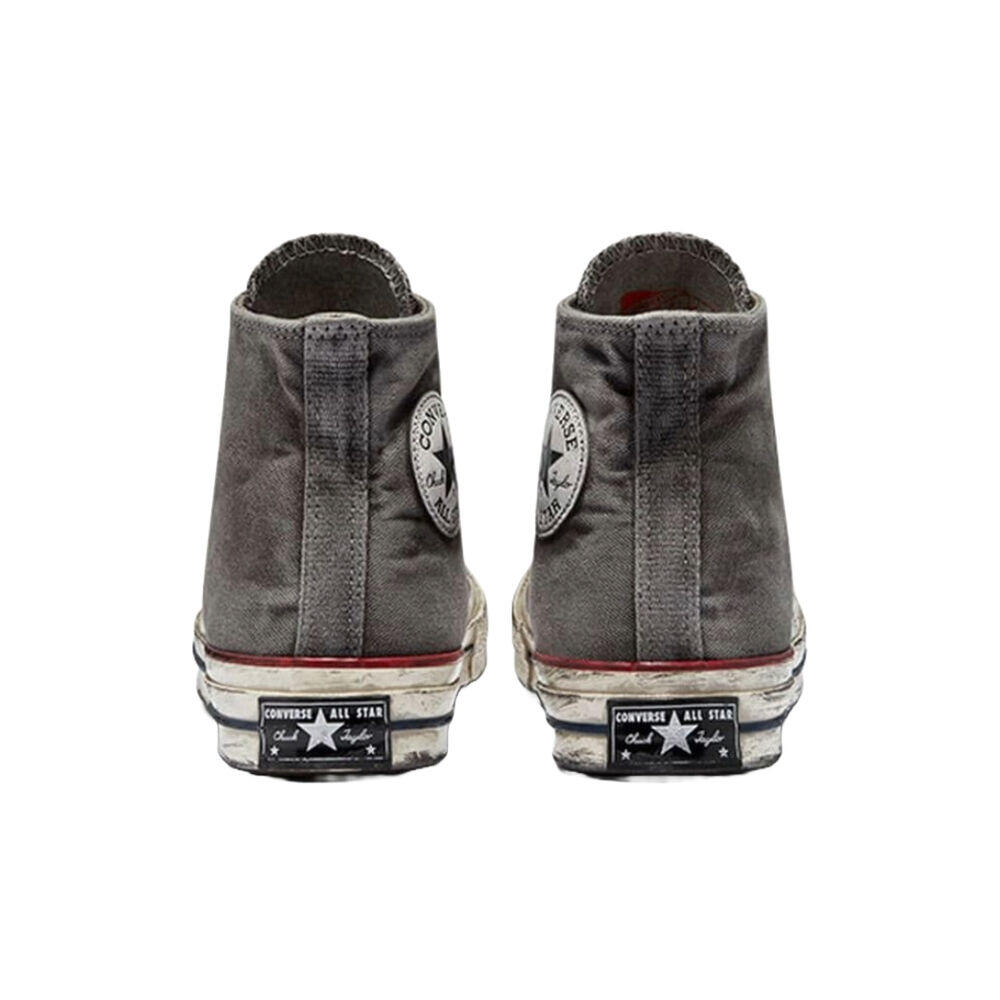 Zpatillas Grises Converse Chuck 70 Smoked Canvas High Top Cómodas y Ligeras 3/4