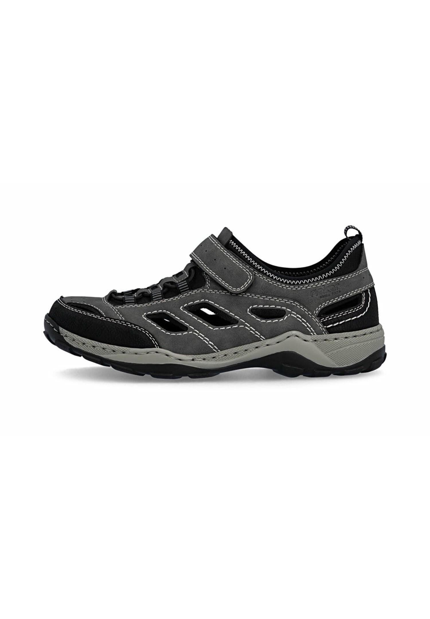 Rieker Herren Trekkingsandalen Sandalen 08063-45 Grey Combination 3/5