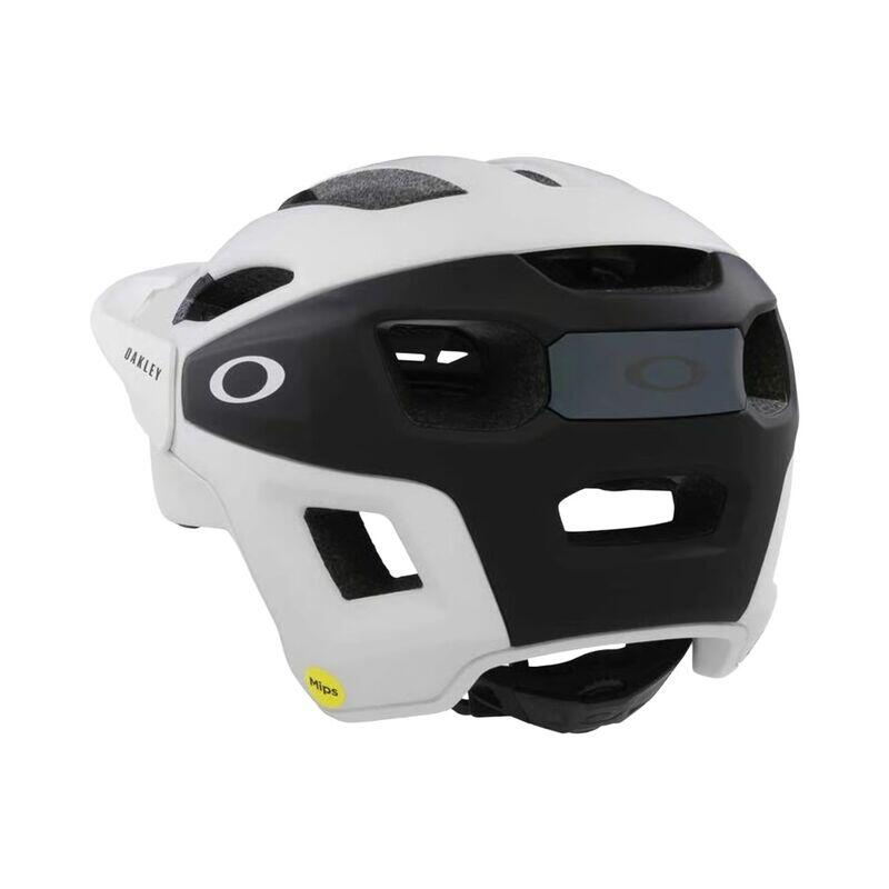 Casco Blanco y Negro Oakley DRT3 Trail Europe White Black Ligero y Resistente 3/4