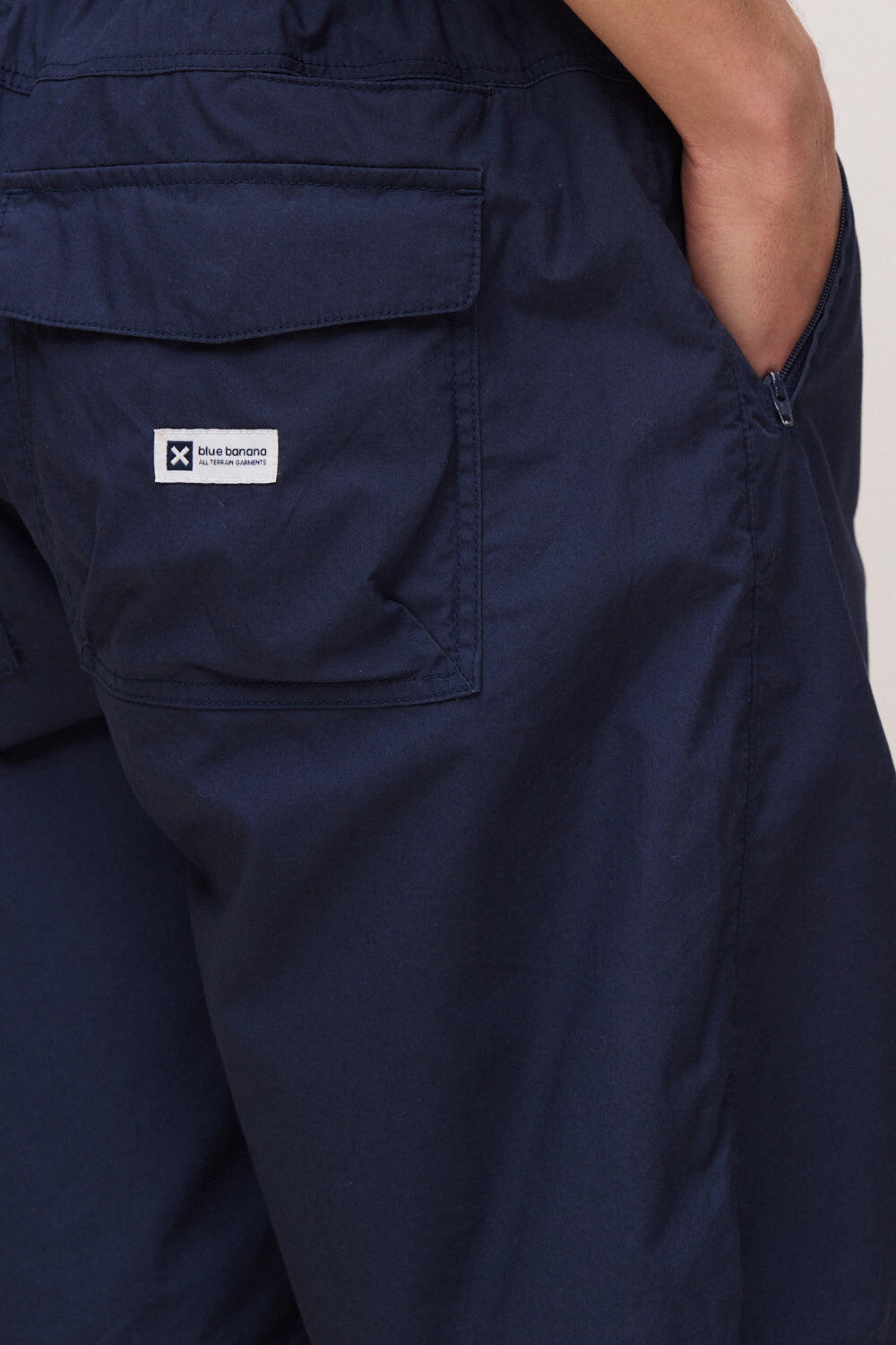 Pantalón Corto Tide Azul Marino de 100% Algodón 4/4