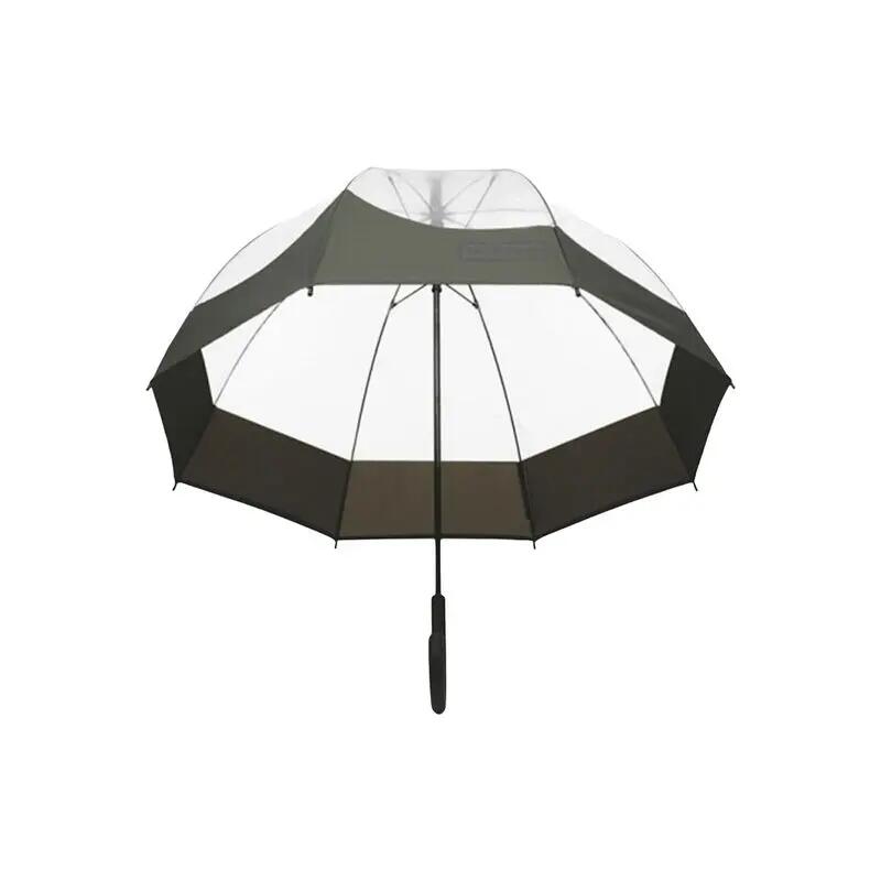 Paraguas Hunter Verde y Transparente Original Moustach Bubble Dark Olive 2/4