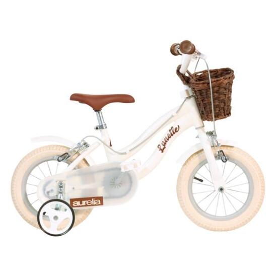 Vélo Fille Dino Bikes Aurelia Rétro Blanc 16 pouces