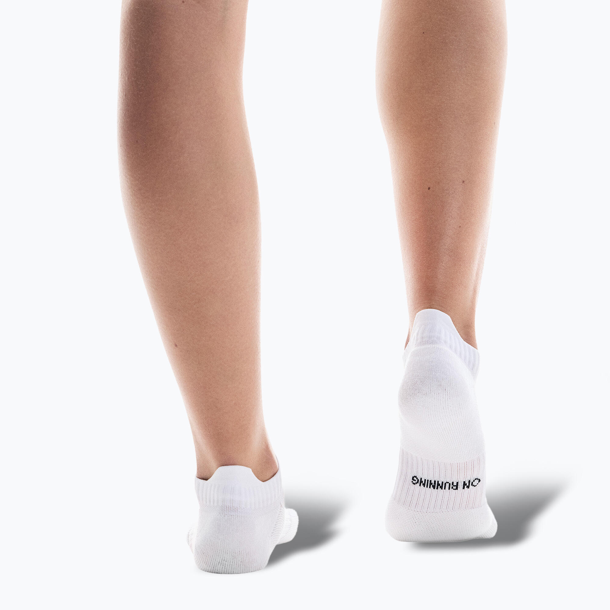 CORE RUN SOCK LOW WHITE (2X) 4/5