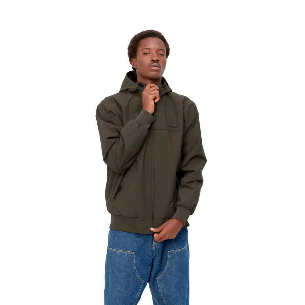 Cazadora Verde Carhartt Hooded Sail Jacket Cypress 3/5