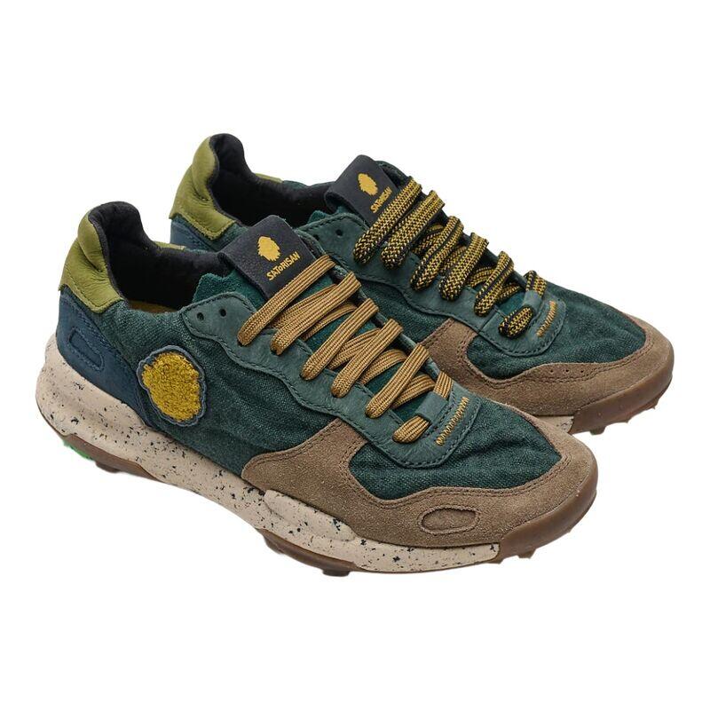 Zapatillas Satorisan Azules Chacrona Linen Dry Seaweed Cómoda y Duradera 2/5