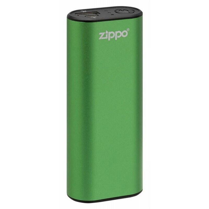 Calientamanos electrónico y Batería Externa Heatbank 6S Verde Zippo