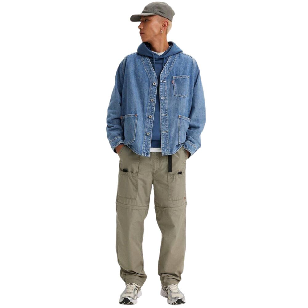 Pantalones Grises Levis Utility Zip-off Smokey Olive 4/5