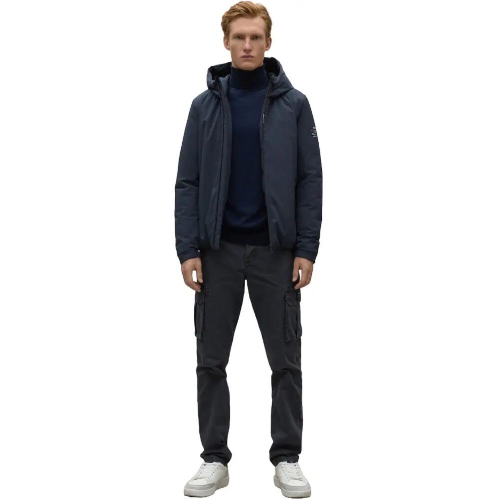 Cazadora Azul Ecoalf Cartes Jacket Deep Navy 2/5