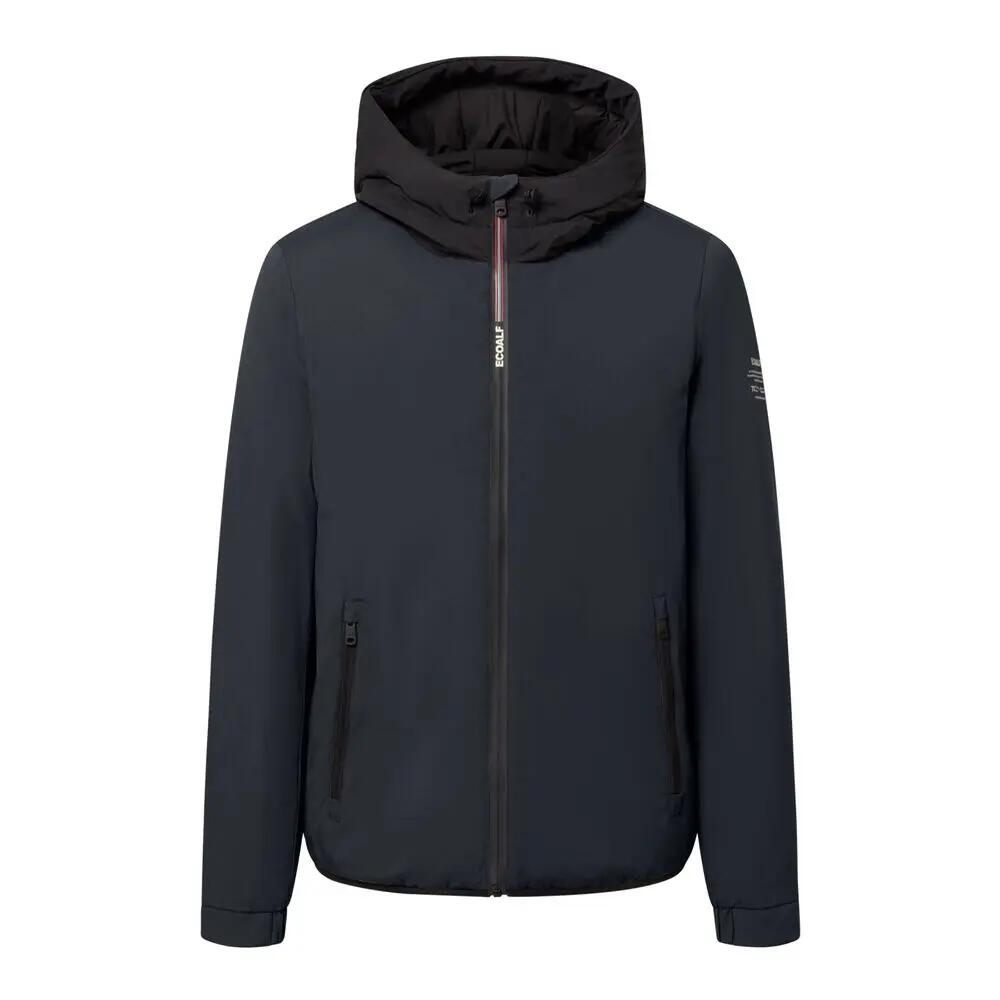 Cazadora Azul Ecoalf Cartes Jacket Deep Navy 4/5
