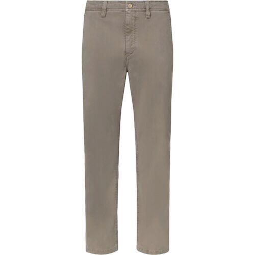 Pantalones Marrón Ecoalf Ethiwin Pants Dune De Corte Regular Y Cintura Elástica 5/5