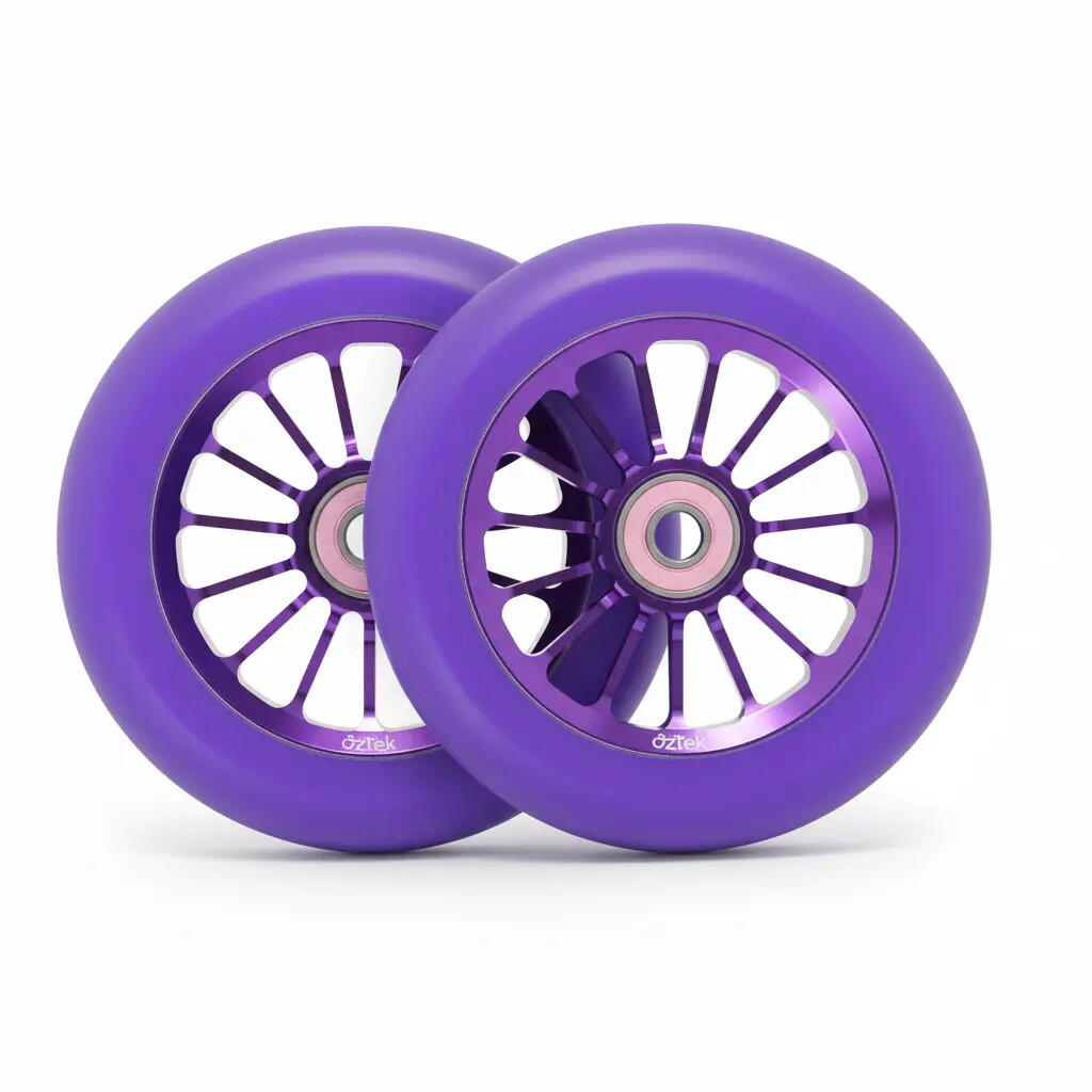 AZTEK Roue Architect 2 110mm Violet [x2] 3/3