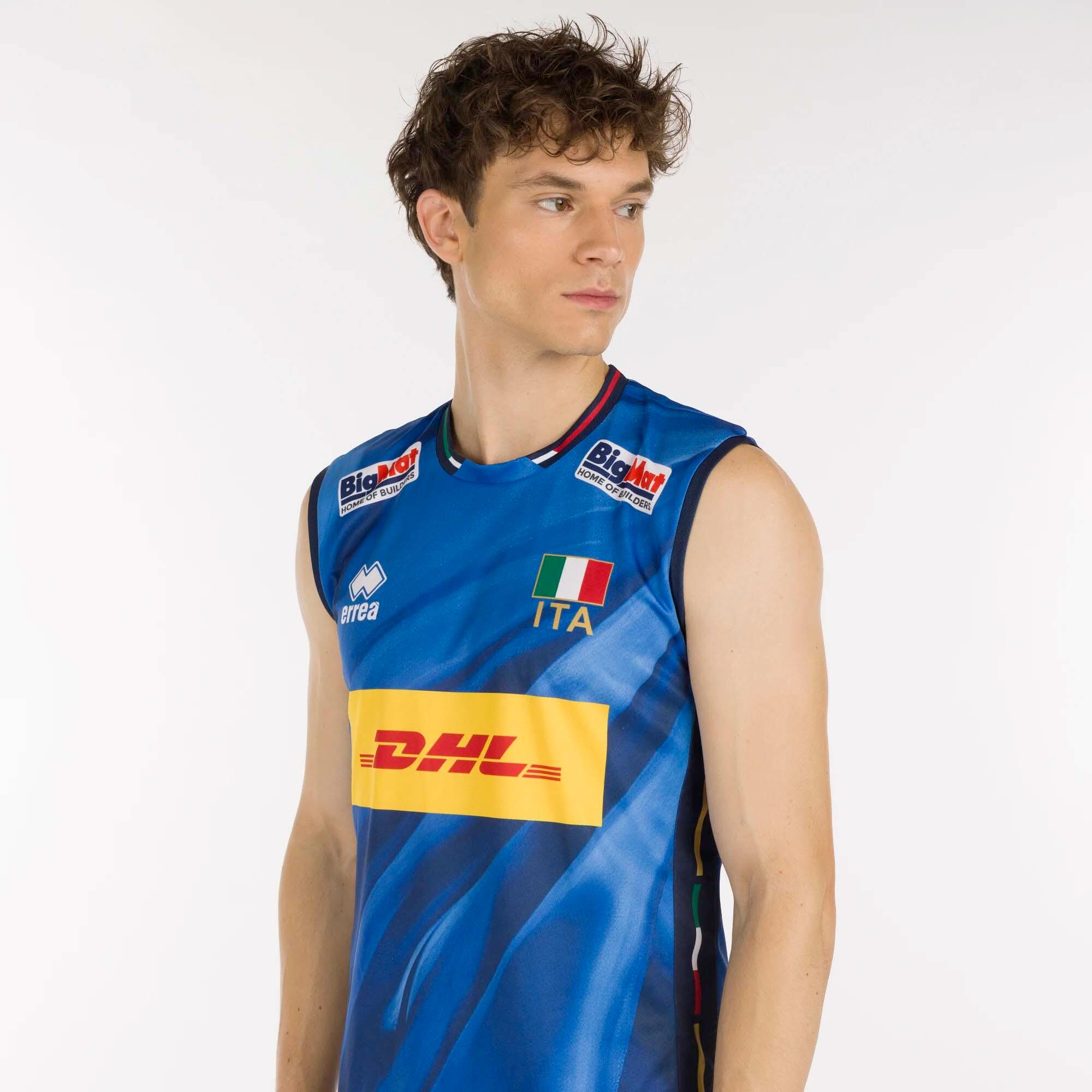 Errea Naz. Italia Volley 1^Mg Gara Unisex Shop Jr 25/28 Criança 3/5