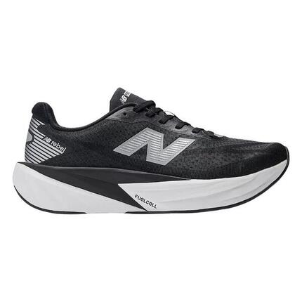 Zapatillas Negras New Balance FuelCell Rebel v5 Black White de Estilo Moderno