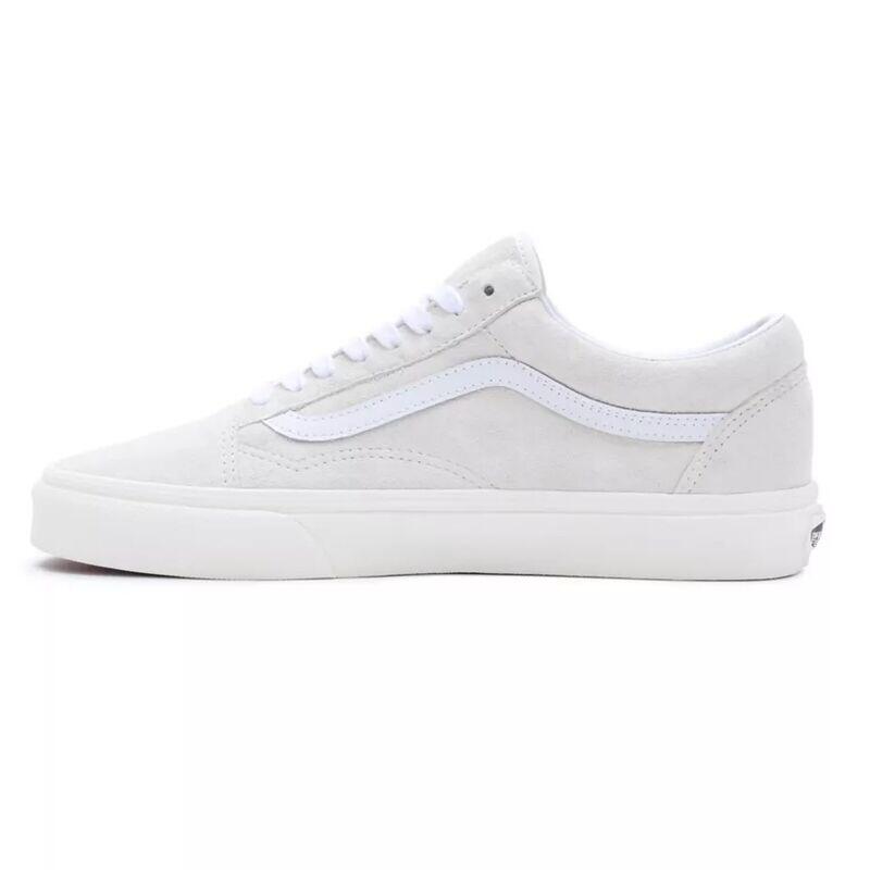 Zapatillas Vans Blancas Old Skool de Ante de Cerdo 2/5