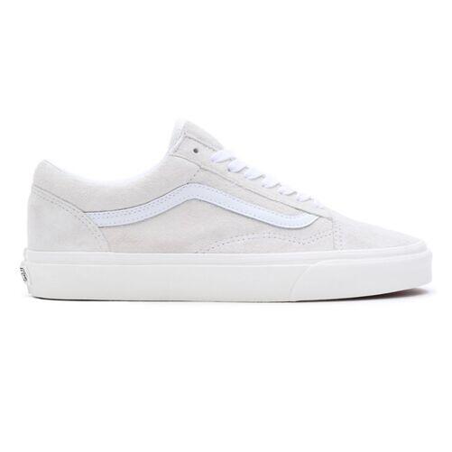 Zapatillas Vans Blancas Old Skool de Ante de Cerdo 5/5