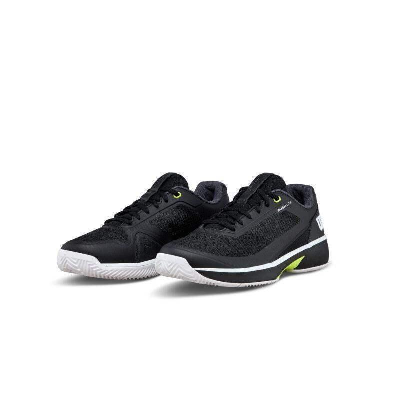 Zapatillas Wilson Rush Lite 5 Clay Negro Blanco 3/5