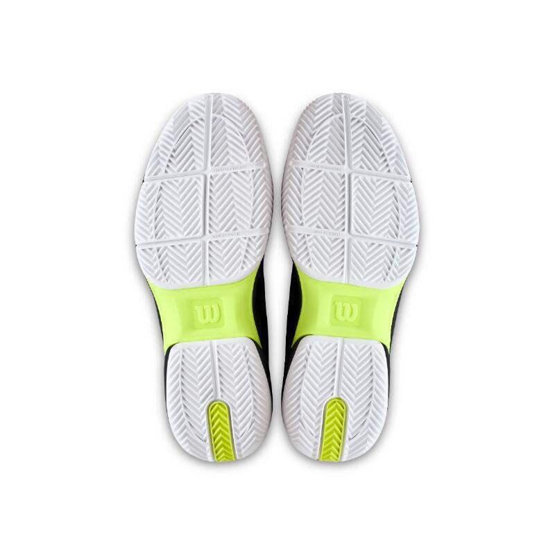 Zapatillas Wilson Rush Lite 5 Clay Negro Blanco 2/5