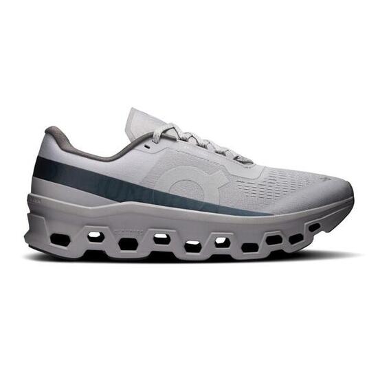 Zapatillas On Running Grises Cloudmonster 1 Men Glacier Alloy con Amortiguación