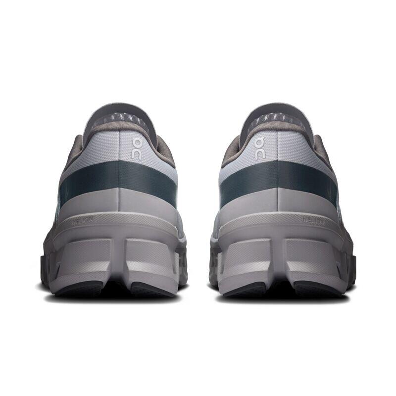 Zapatillas On Running Grises Cloudmonster 1 Men Glacier Alloy con Amortiguación 3/4