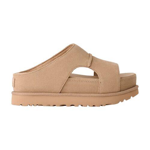 Sandalias Beige UGG Goldenstar Hi Cutout Sand de Estilo Minimalista 5/5