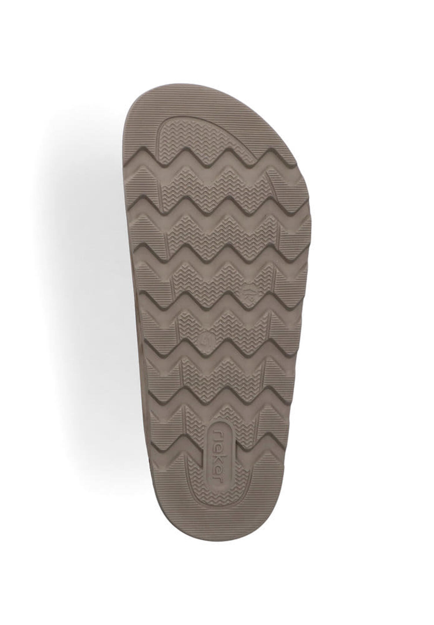 Rieker Herren Pantolette flach Pantoletten 21190-64 beige 4/5